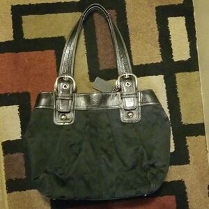 Coach Elegant Black Tote Bag